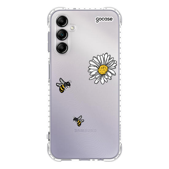 Capinha para celular Flor Manuscrita