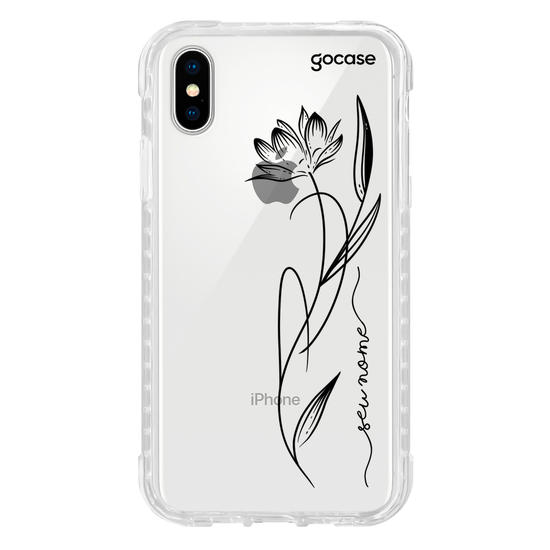 Capinha para celular Flor Tattoo