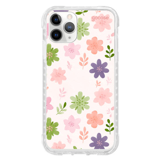 Capinha para celular  Flora Aquarela