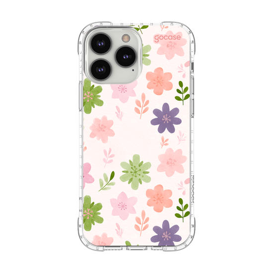 Capinha para celular  Flora Aquarela