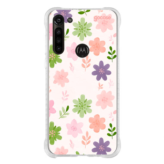 Capinha para celular  Flora Aquarela