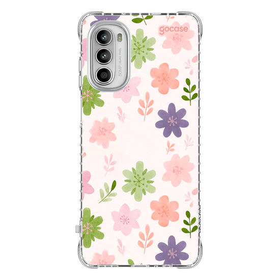 Capinha para celular  Flora Aquarela