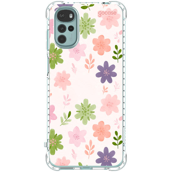 Capinha para celular  Flora Aquarela