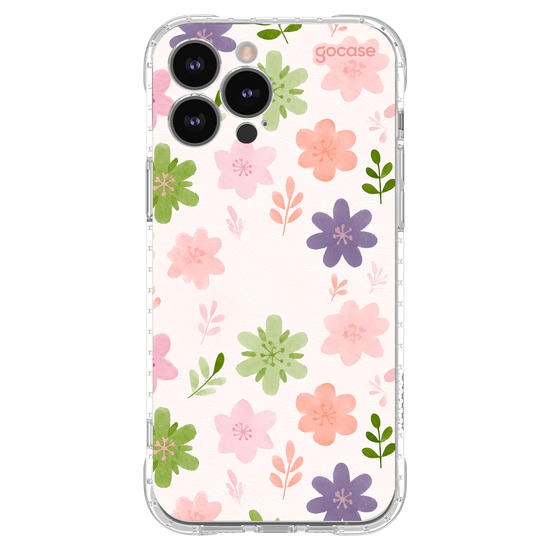 Capinha para celular  Flora Aquarela