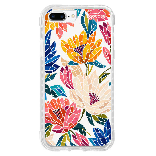 Capinha para celular  Flora Sunset - Mosaico