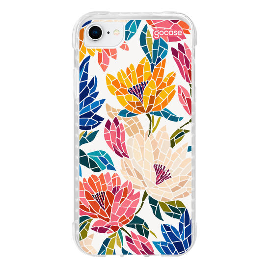 Capinha para celular  Flora Sunset - Mosaico