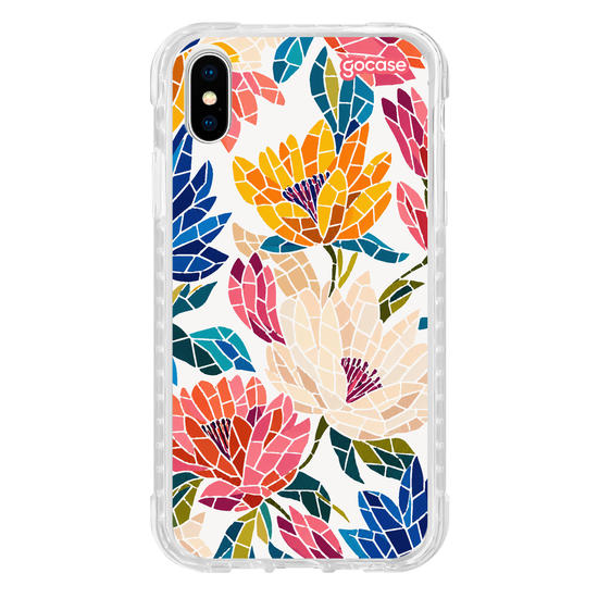 Capinha para celular  Flora Sunset - Mosaico