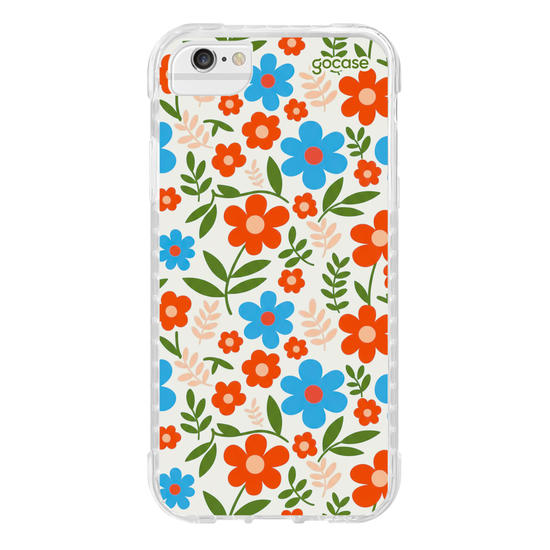 Capinha para celular  Florada Retrô