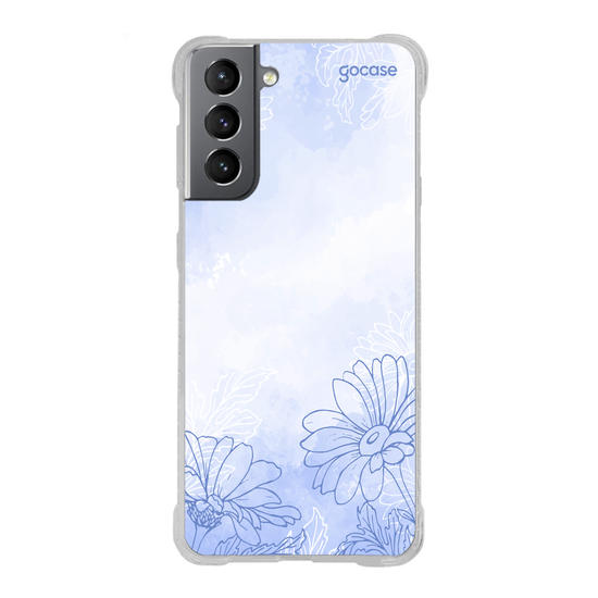 Capinha para celular Floral Aquarelado