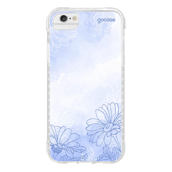 Capinha para celular Floral Aquarelado