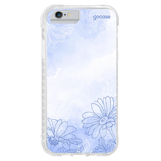 Capinha para celular Floral Aquarelado