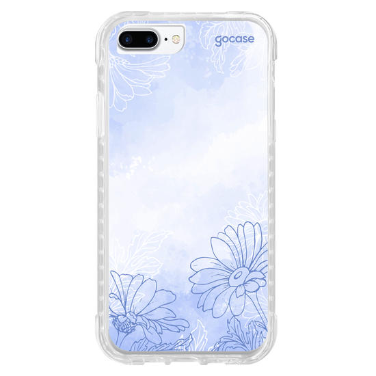 Capinha para celular Floral Aquarelado