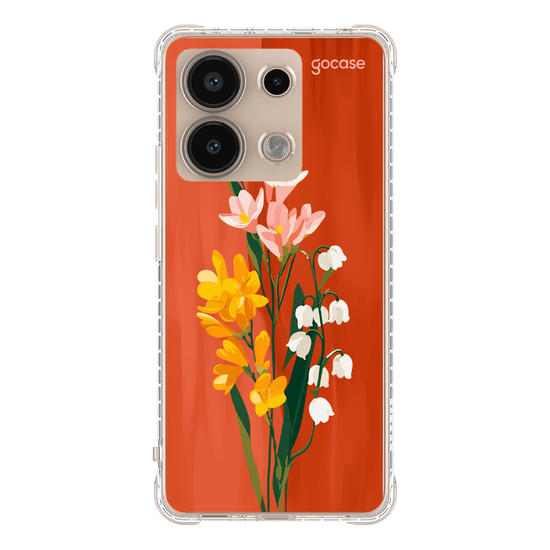 Capinha para celular  Floral Artístico