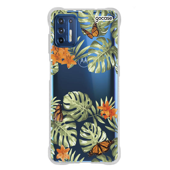 Capinha para celular Floral Borboletas Manuscrita