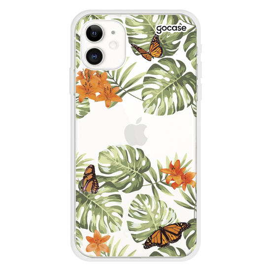 Floral Butterflies Handwritten Phone Case