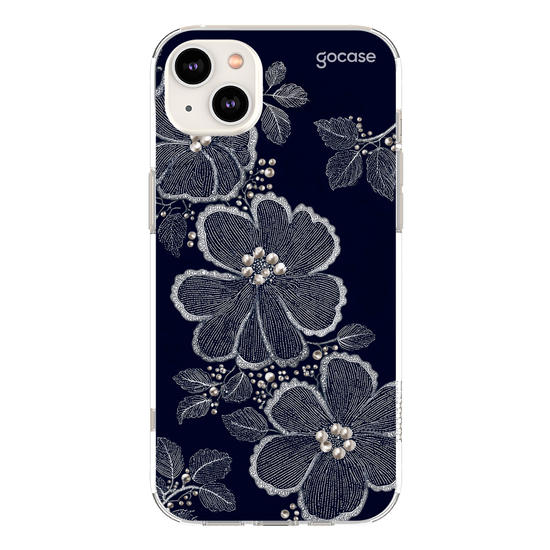  Floral Bordado Pérola
