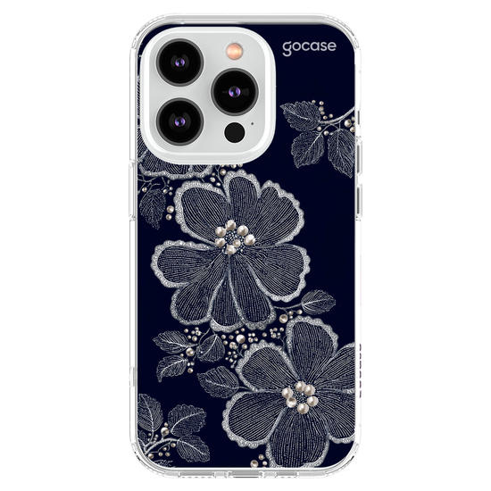  Floral Bordado Pérola