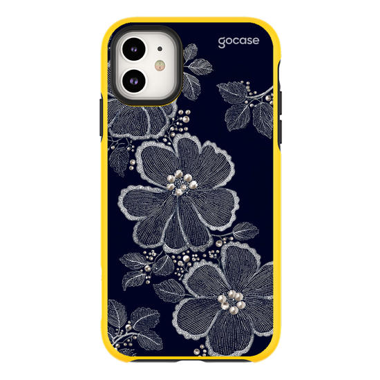  Floral Bordado Pérola