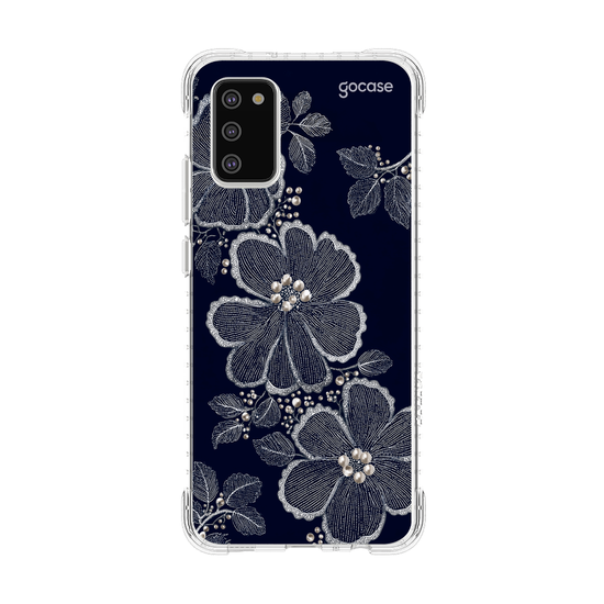 Floral Bordado Pérola