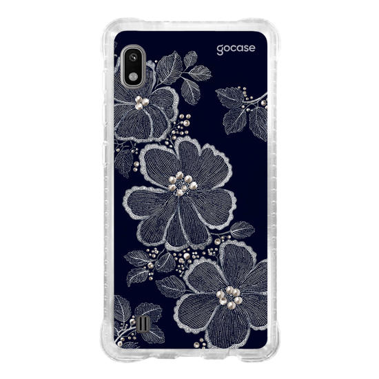  Floral Bordado Pérola