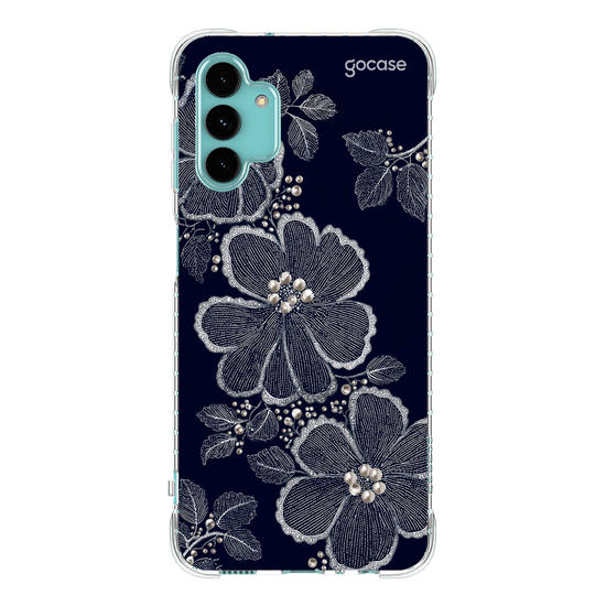  Floral Bordado Pérola
