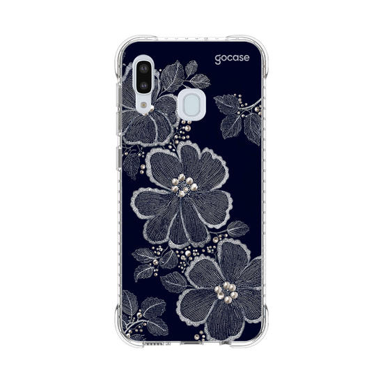  Floral Bordado Pérola