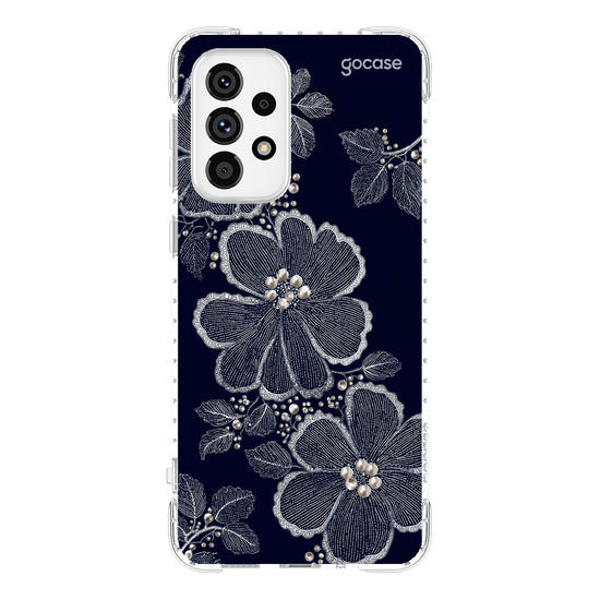 Floral Bordado Pérola