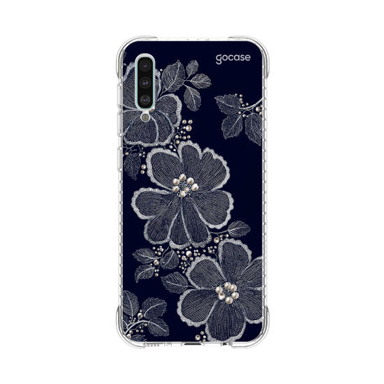  Floral Bordado Pérola