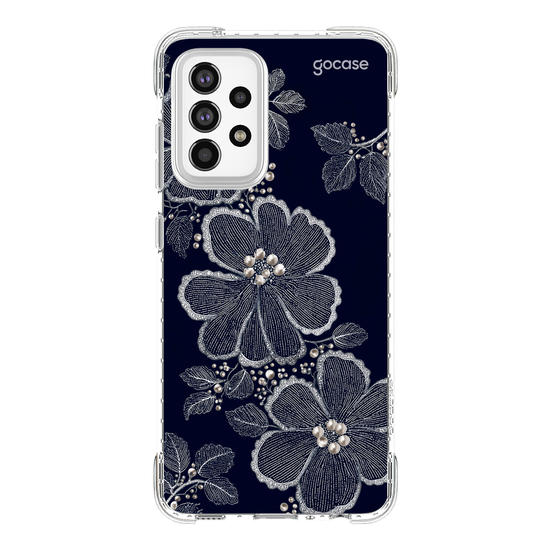  Floral Bordado Pérola