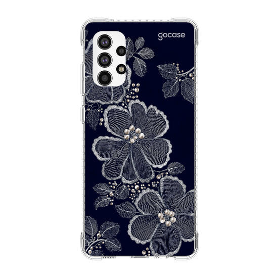  Floral Bordado Pérola
