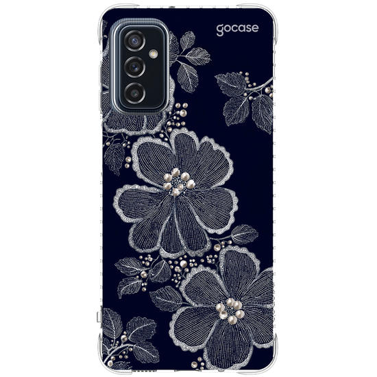  Floral Bordado Pérola
