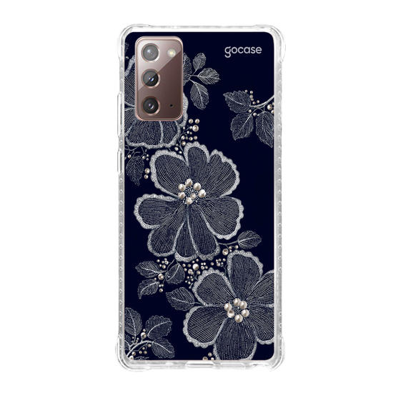  Floral Bordado Pérola