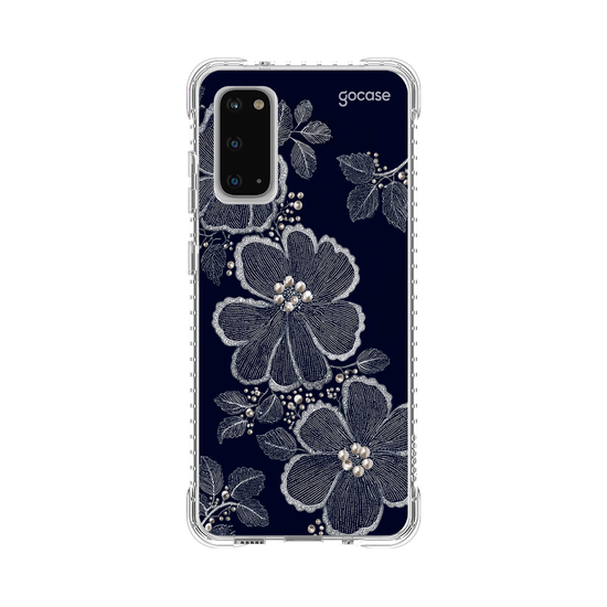  Floral Bordado Pérola
