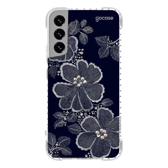  Floral Bordado Pérola