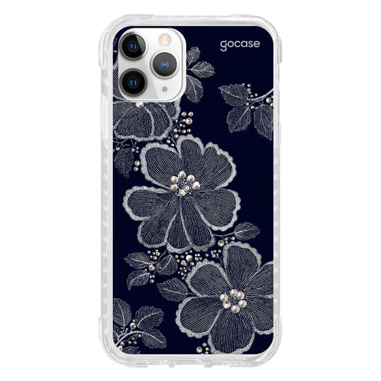  Floral Bordado Pérola