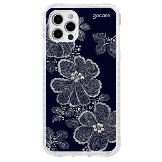  Floral Bordado Pérola