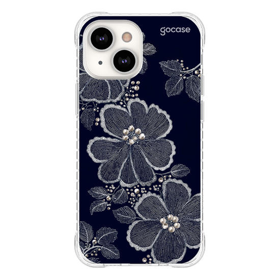  Floral Bordado Pérola