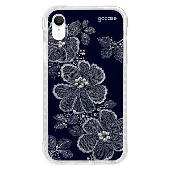  Floral Bordado Pérola