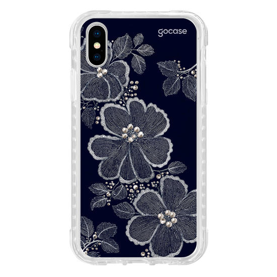  Floral Bordado Pérola