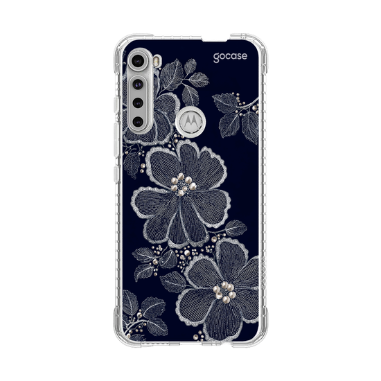  Floral Bordado Pérola