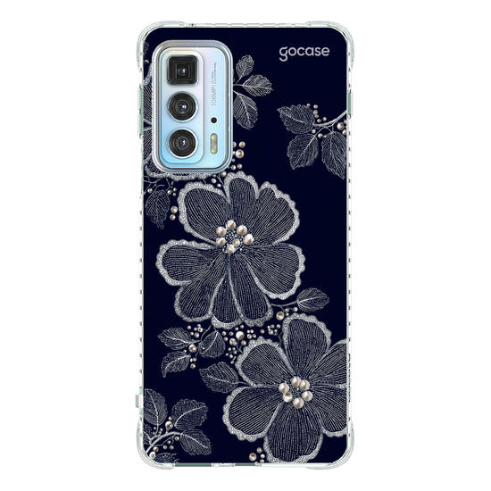  Floral Bordado Pérola