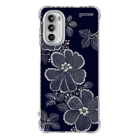  Floral Bordado Pérola