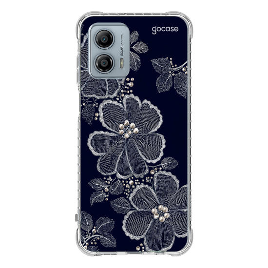  Floral Bordado Pérola