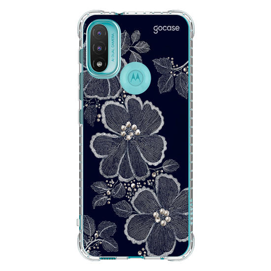  Floral Bordado Pérola