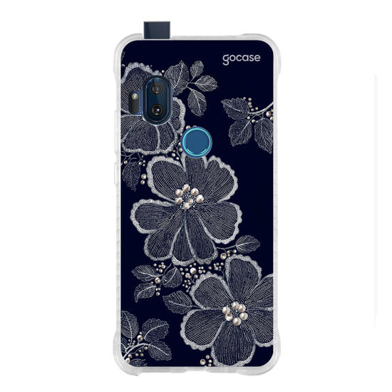 Floral Bordado Pérola