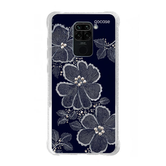  Floral Bordado Pérola