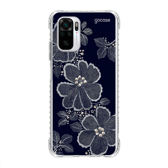  Floral Bordado Pérola
