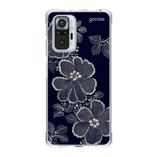  Floral Bordado Pérola