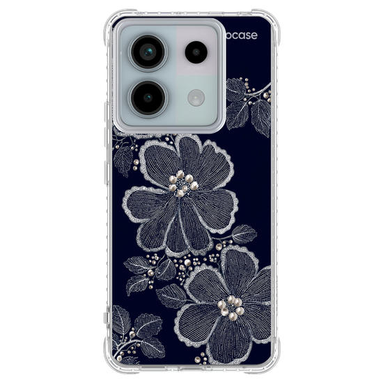  Floral Bordado Pérola
