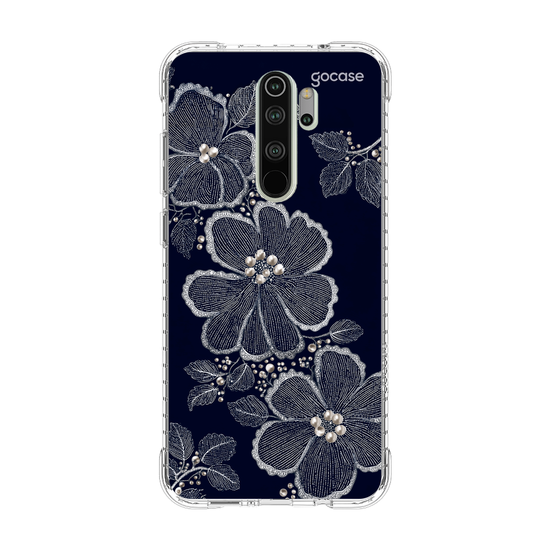 Floral Bordado Pérola